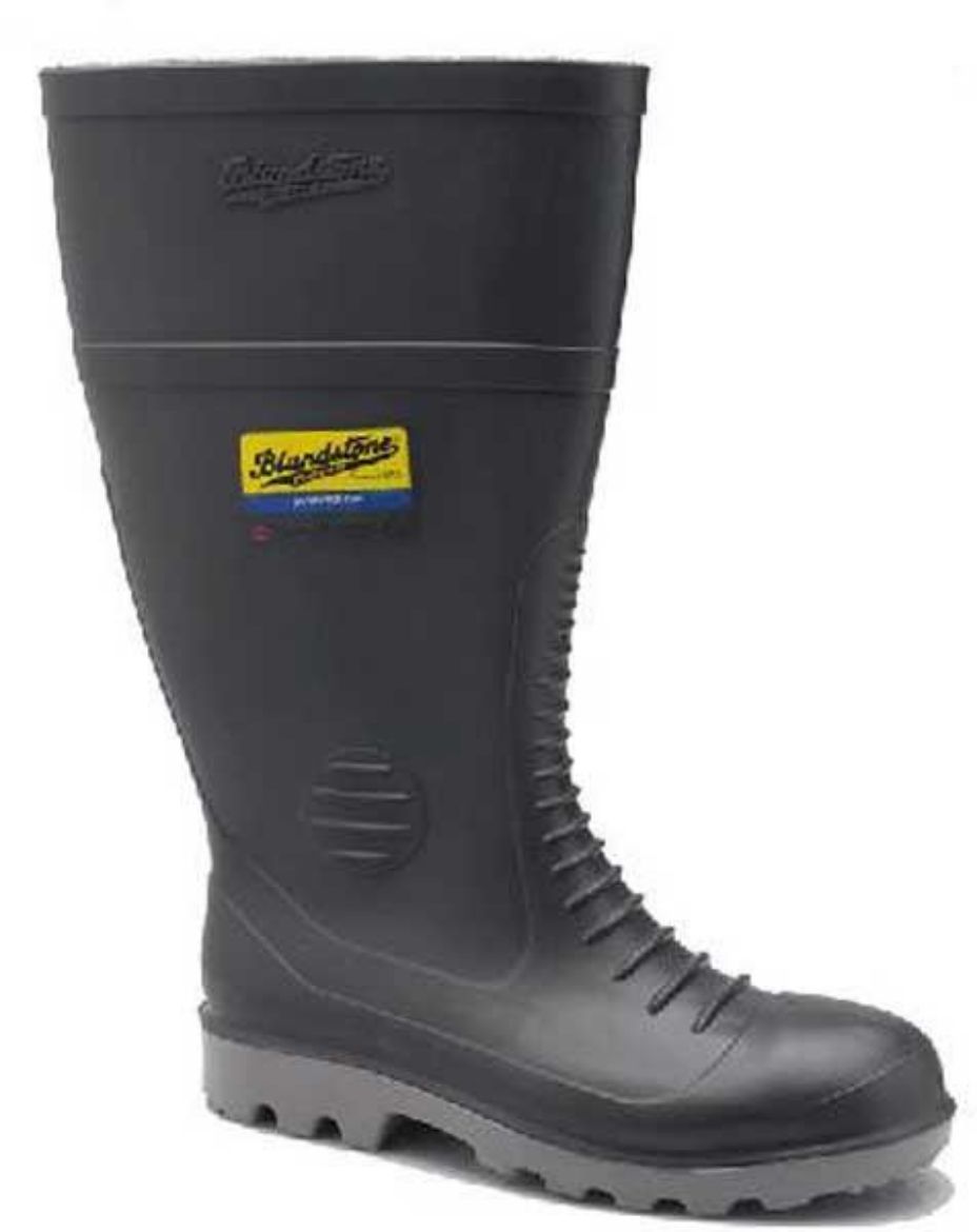 Picture of Blundstone Steel Toe Grey Gumboot