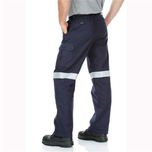 Picture of WORKIT Cotton Drill Taped Cargo Pants | Classic Fit