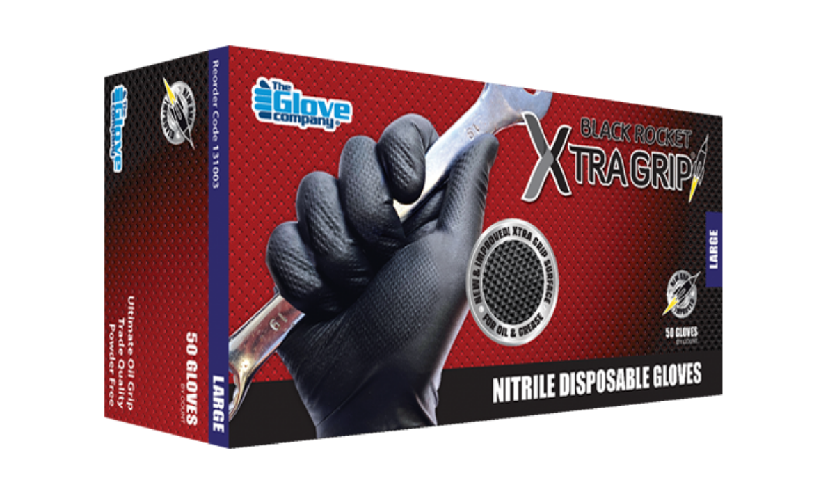 Picture of Black Rocket Xtra Grip Box of 50