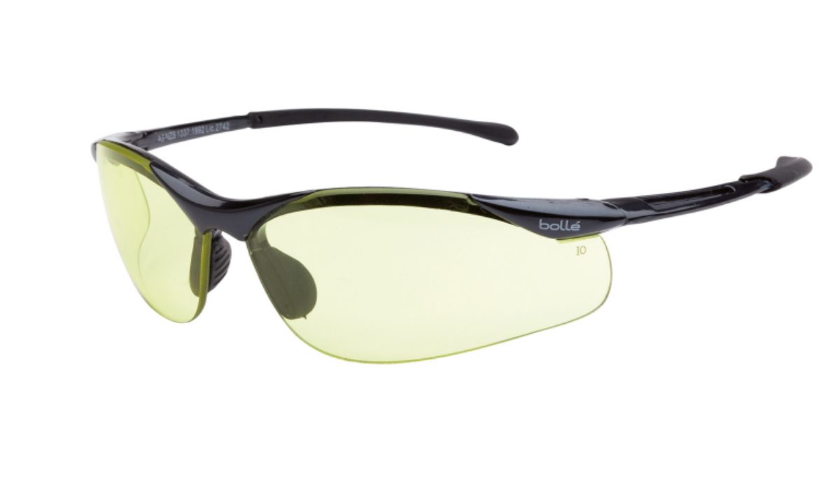 Picture of CONTOUR Dark Gun Frame PLATINUM AS/AF Amber Lens