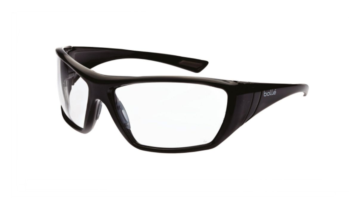 Picture of Bollé HUSTLER Gloss Black Frame AS/AF Clear Lens