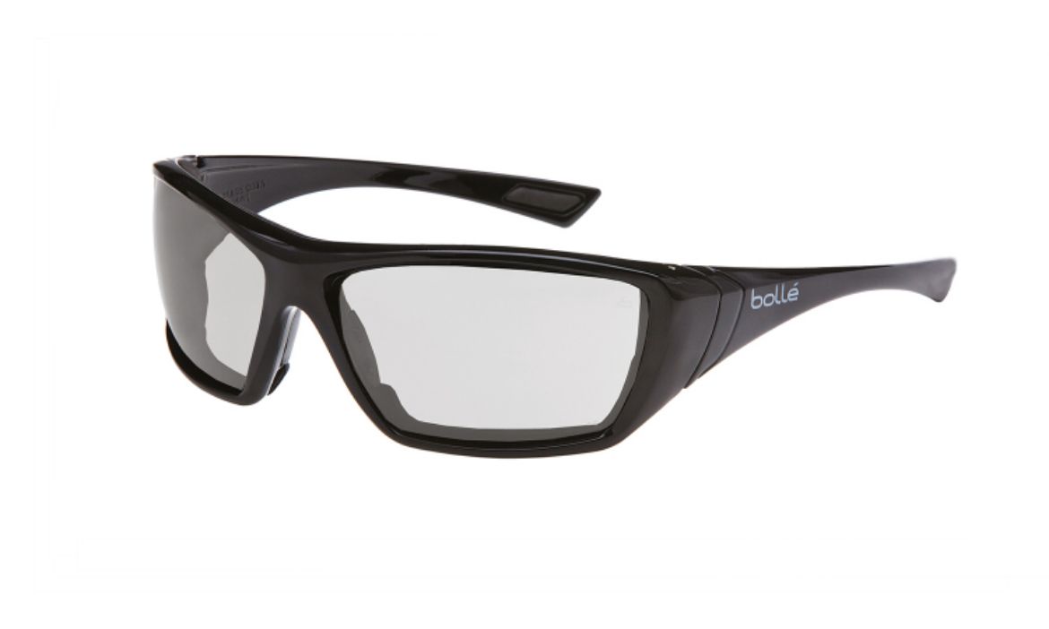 Picture of Bollé HUSTLER SEAL Gloss Black Frame PLATINUM AS/AF Clear Lens