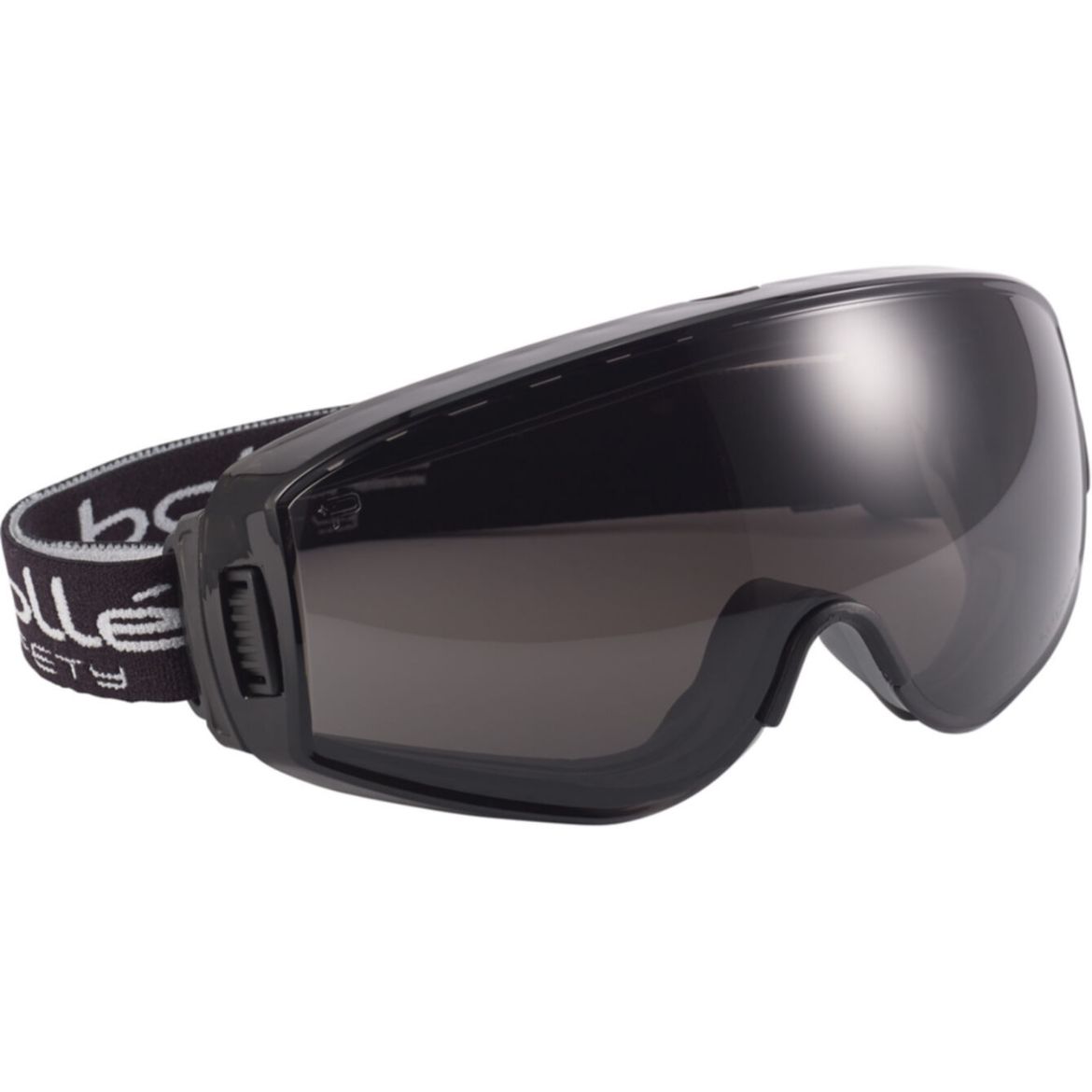 Picture of Bollé PILOT 2 PP/TPR Frame PLATINUM AS/AF Smoke Lens - Indirect Vented