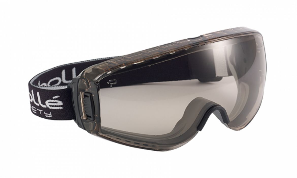 Picture of PILOT 2 PP/TPR Frame PLATINUM AS/AF CSP Lens - Top Vent Closed