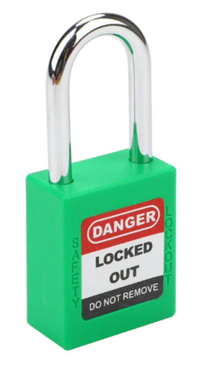 Picture of Halo Safety - 38MM SAFETY LOCK GREEN KD ONE KEY