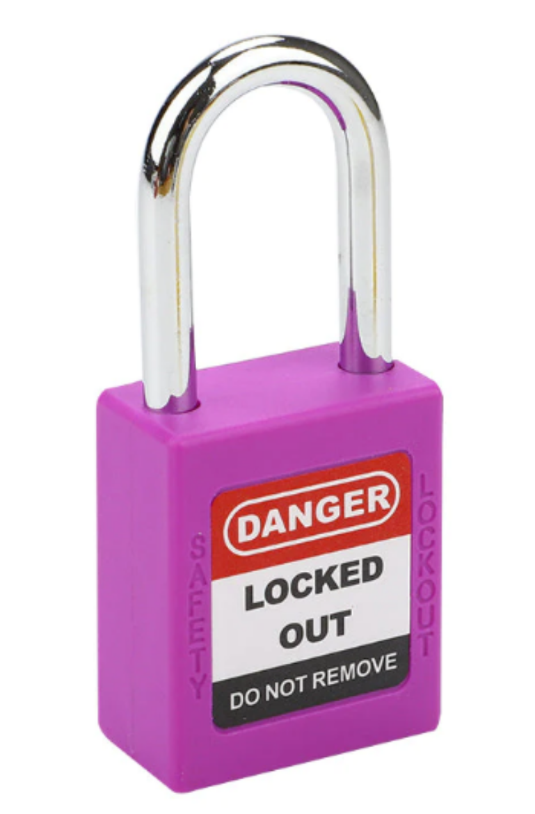 Picture of Halo Safety - 38MM SAFETY LOCK PURPLE KD ONE KEY