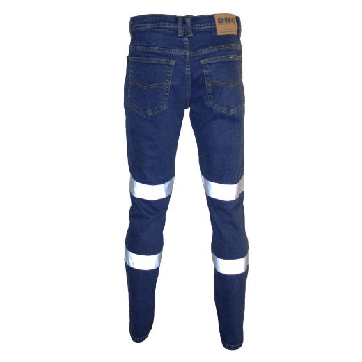 Picture of BIO-MOTION TAPED SLIMFLEX DENIM JEANS