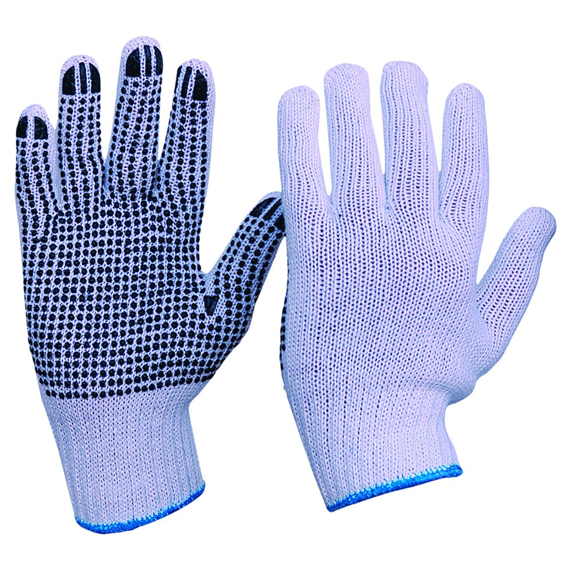 Picture of KNITTED POLY/COTTON WITH PVC DOTS - MENS