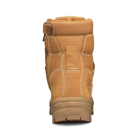 Picture of OLIVER 150MM Wheat Zip Sided Lace Up Boot