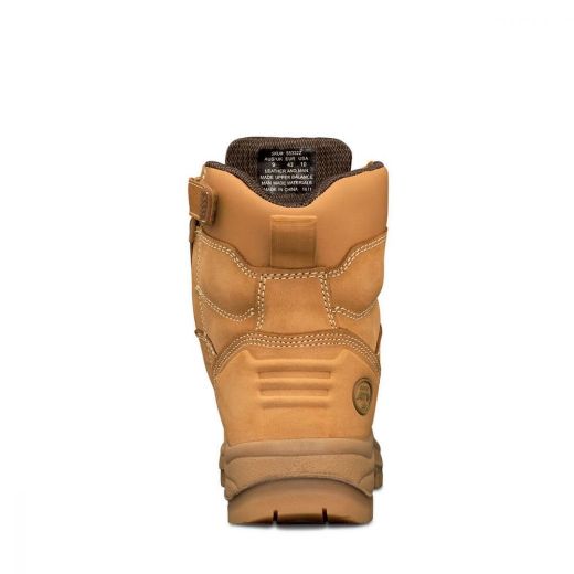 Picture of OLIVER AT 55 SERIES 150MM WHEAT ZIP SIDED LACE UP BOOT LIGHTWEIGHT