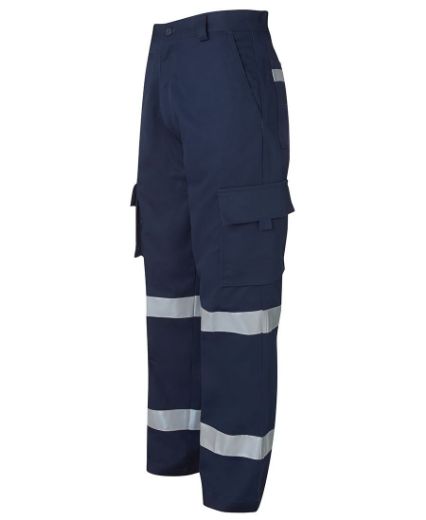 Picture of MERCERISED MULTI POCKET PANT WITH REFLECTIVE TAPE