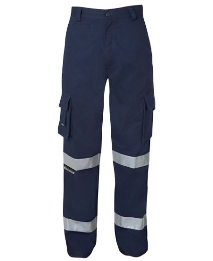 Picture of MERCERISED MULTI POCKET PANT WITH REFLECTIVE TAPE