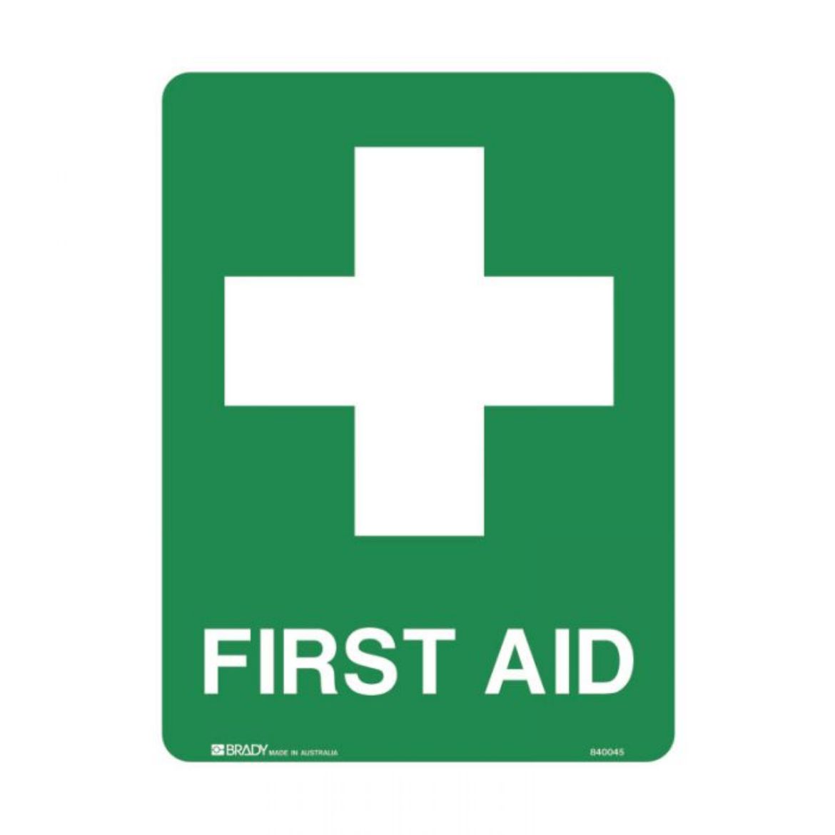 Picture of First Aid Sign (Metal) H300mm x W225mm