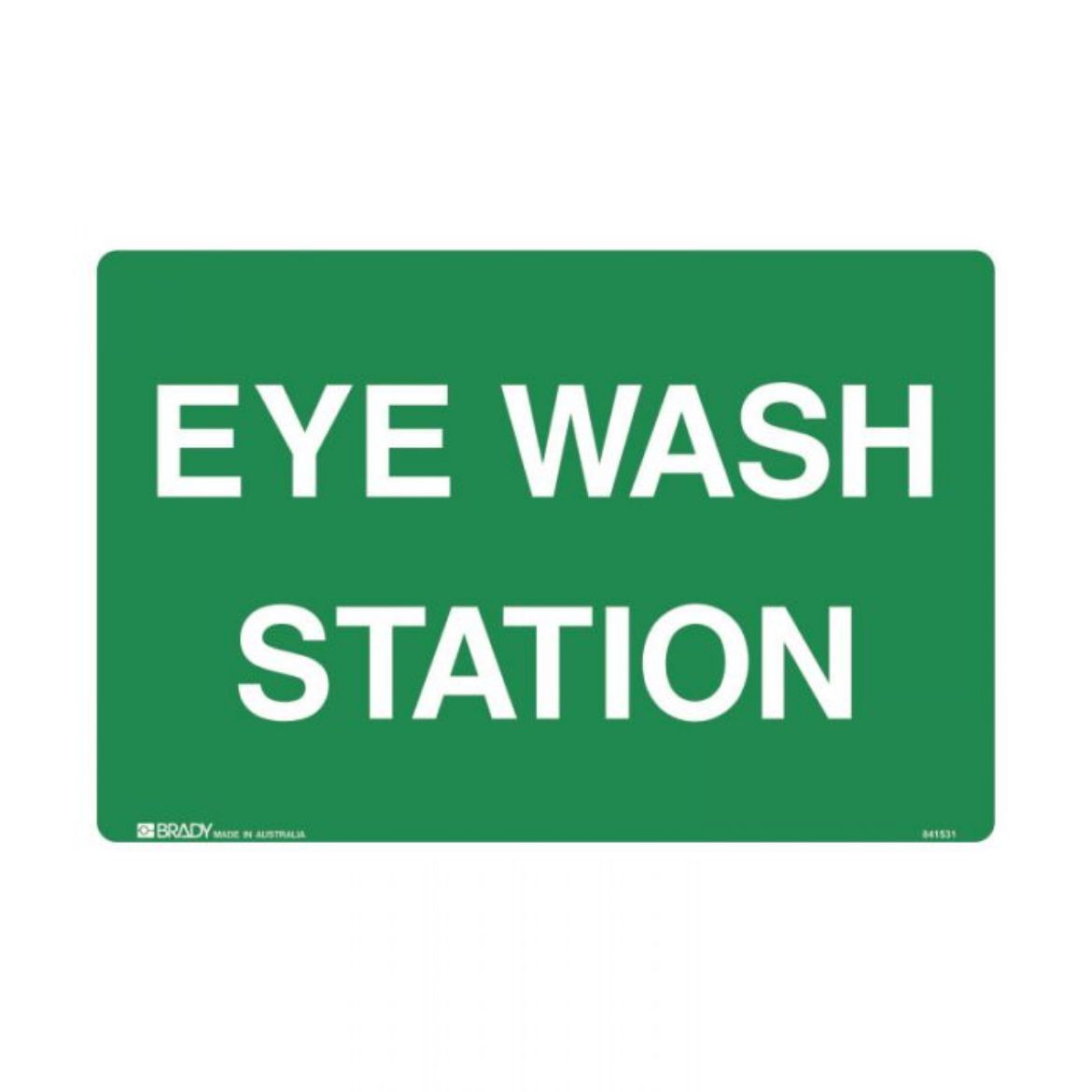 Picture of Eye Wash Station Sign (Metal) H300mm x W450mm