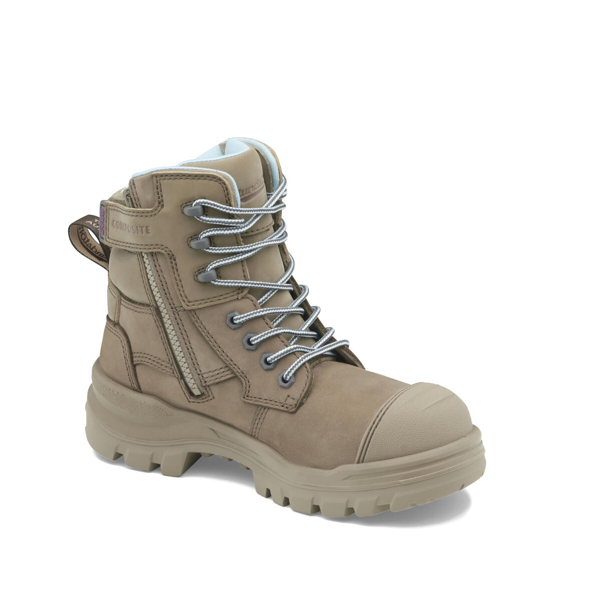 RotoFlex Women's Stone Water Resistant ZIP SIDED Composite Toe ...