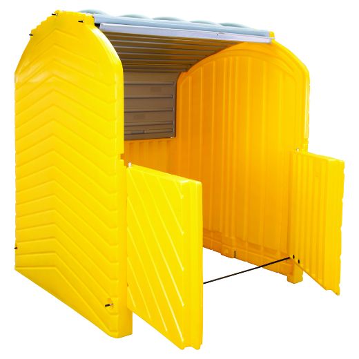 Picture of PRATT HARD TOP WITH 2 DRUM OUTDOOR SPILL PALLET