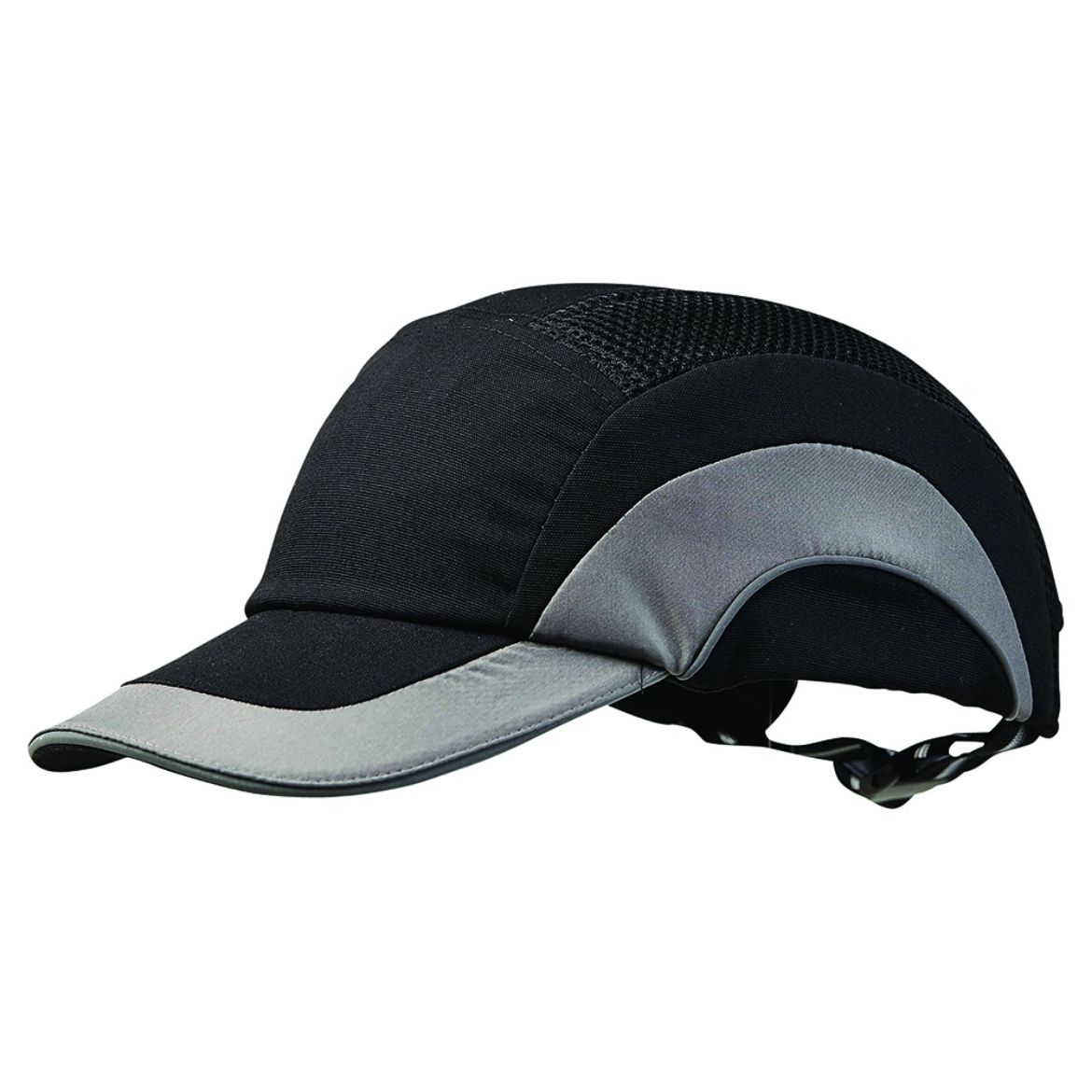 Picture of BUMP CAP - STANDARD PEAK - BLACK / GREY