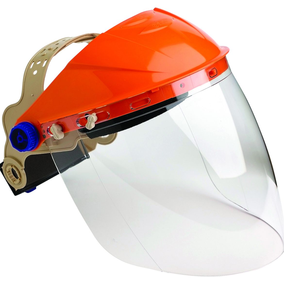 Picture of ASSEMBLED BROWGUARD & CLEAR VISOR - ANTI-FOG , EXTRA HIGH IMPACT