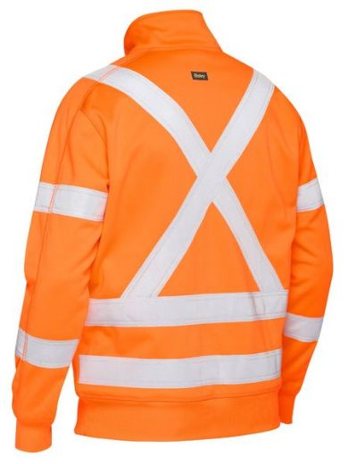 Picture of X Taped Hi Vis 1/4 Zip Pullover