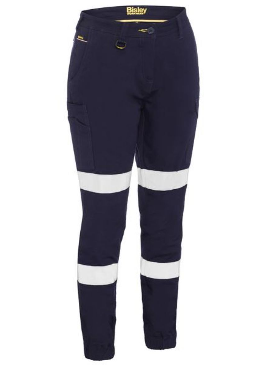 Picture of BISLEY Women'S Taped Cotton Cargo Cuffed Pants