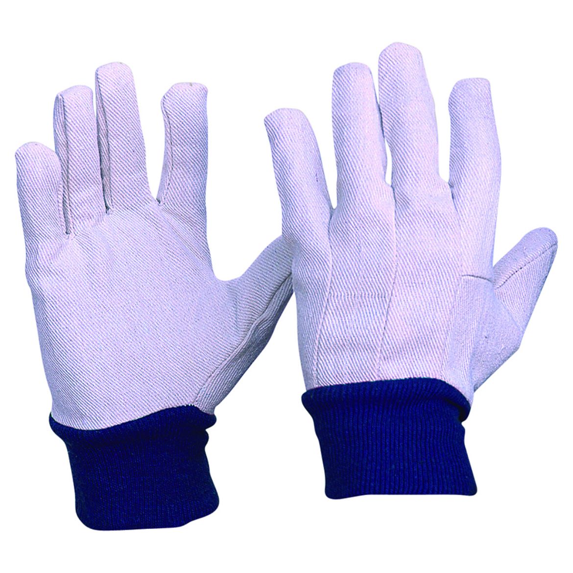 Picture of COTTON DRILL WITH BLUE KNITTED WRIST - MENS