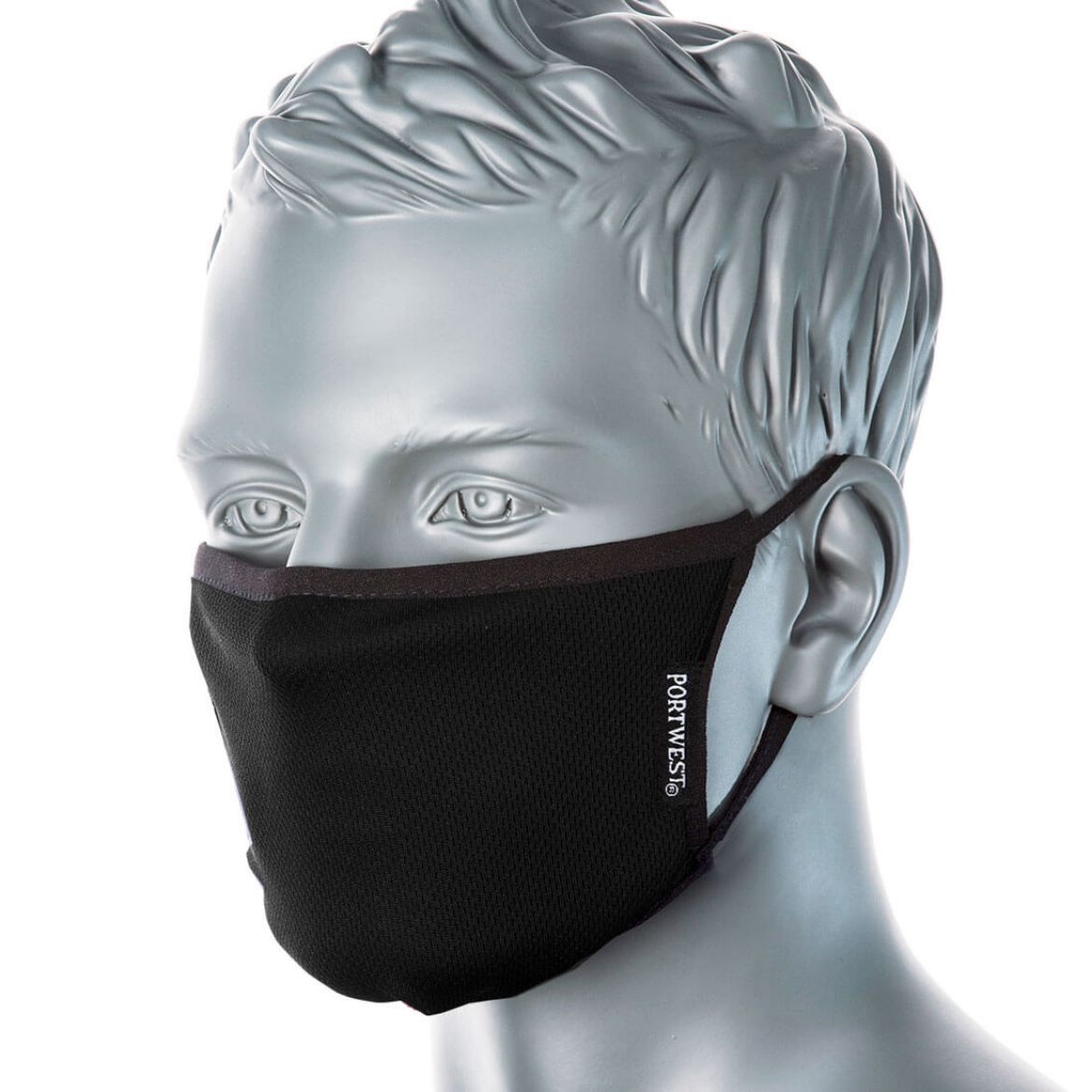 Picture of 3-Ply Anti-Microbial Fabric Face Mask (Pk25)