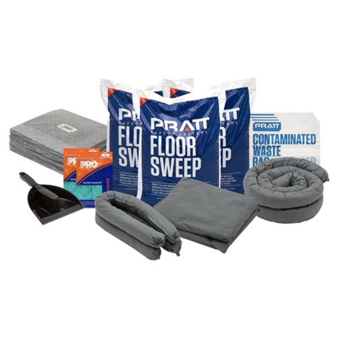 Picture of PRATT 240LTR GENERAL PURPOSE ECONOMY SPILL KIT REFILL