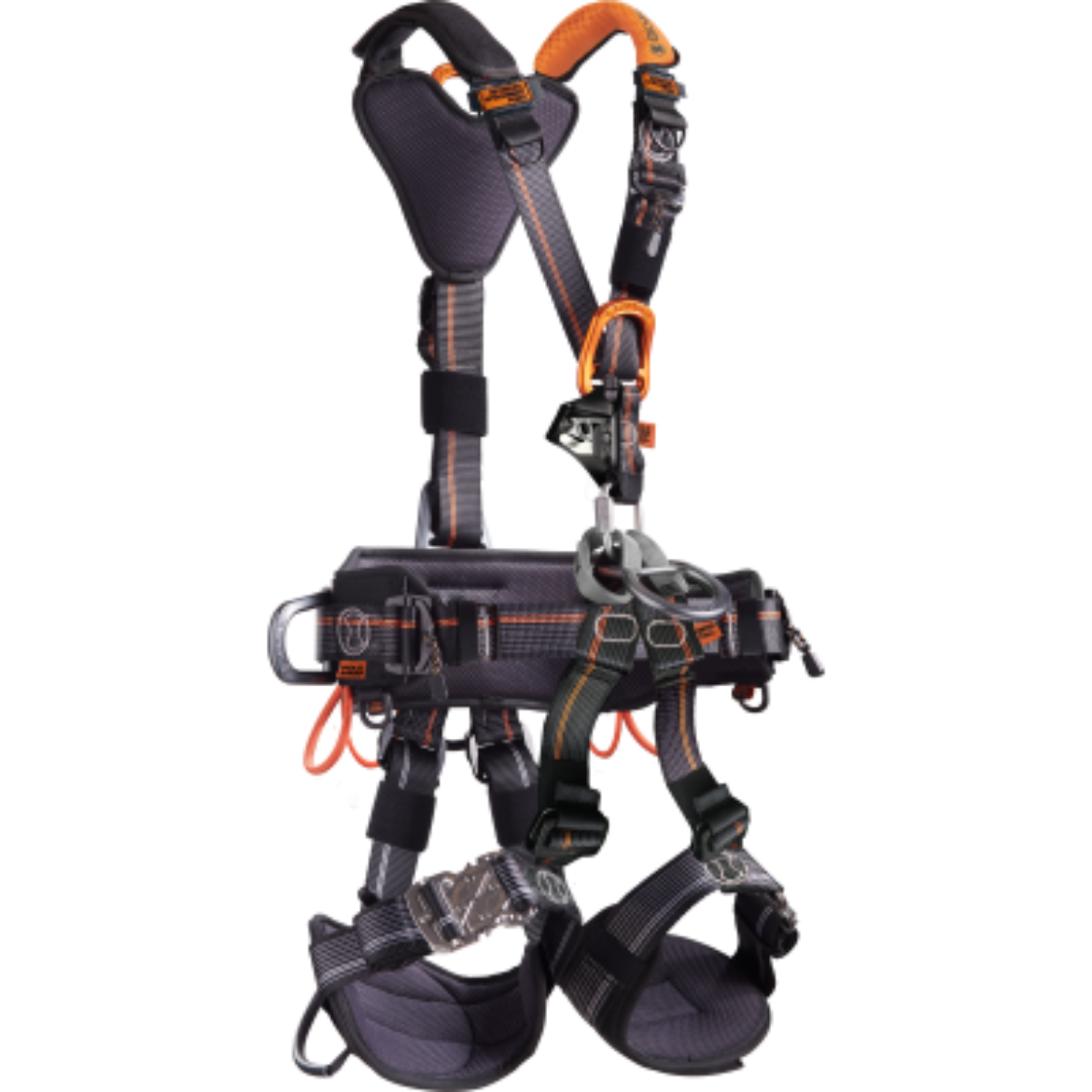Picture of IGNITE NEON Rope Access & Rescue harness. Features an integrated chest ascender - XS to M