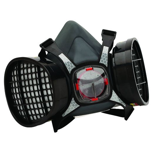 Picture of CHEMICAL KIT HALF MASK + ABEK1 CART - RETAIL BLISTER PACK WITH ABEKI FILTERS