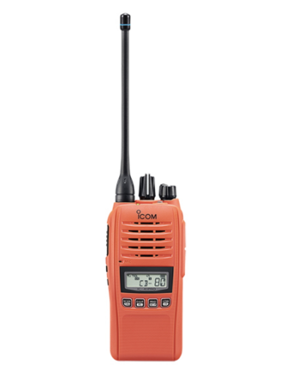 Picture of ICOM 5 Watt, 80ch Handheld UHF CB Transceiver - ORANGE