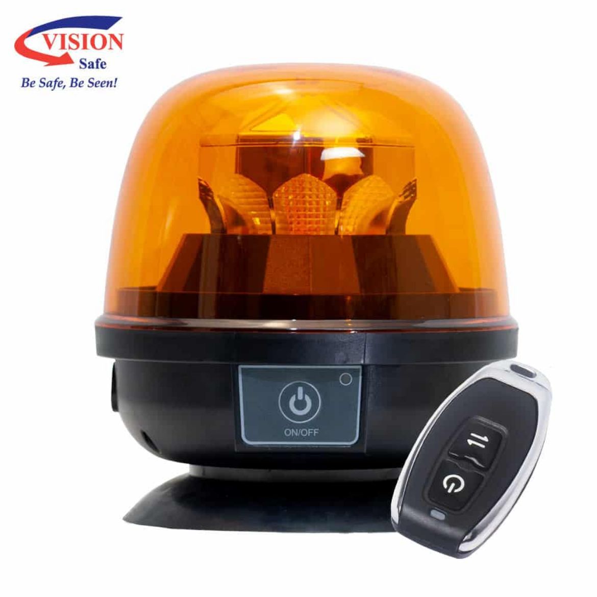 Picture of Rechargeable Dome LED Beacon with Remote Control