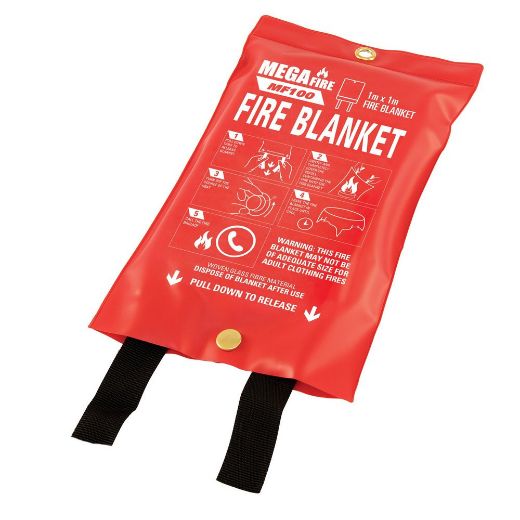 Picture of MEGAFire Domestic 1m x 1m Fire Blanket