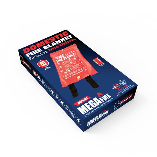 Picture of MEGAFire Domestic 1m x 1m Fire Blanket