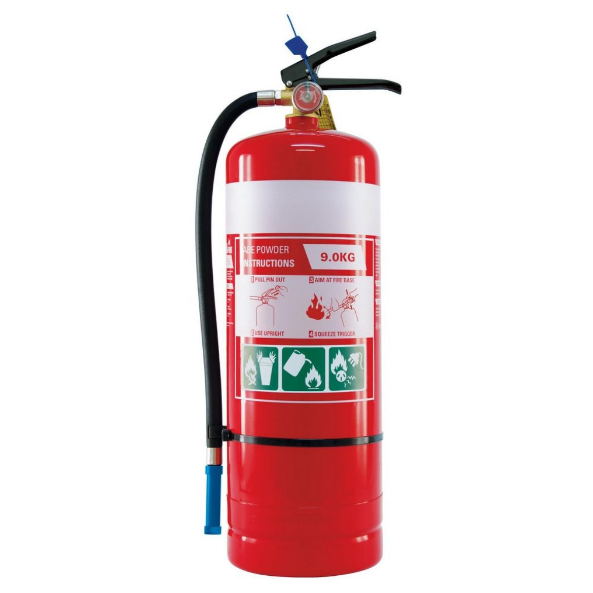 Picture of 9kg ABE Extinguisher c/w Wall Bracket