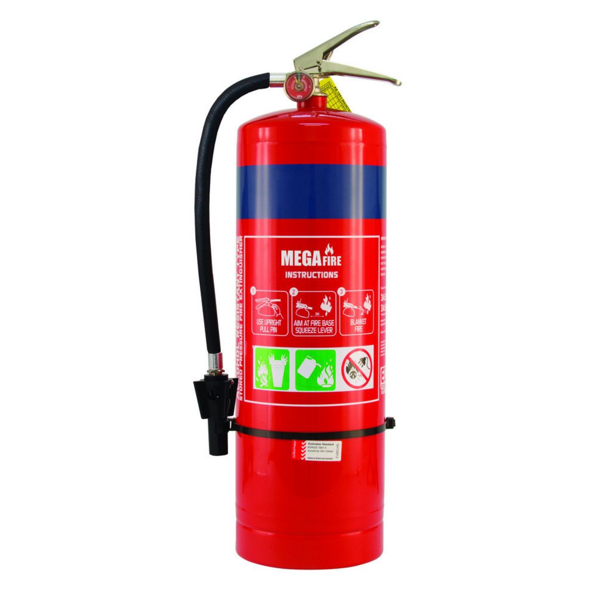 Picture of 9Lt FLOURINE FREE Foam Extinguisher c/w Wall Bracket