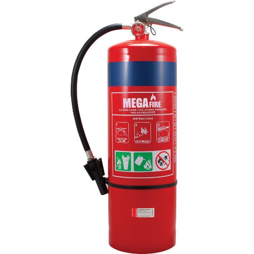 Picture of 9Lt AFFF Extinguisher c/w Wall Bracket