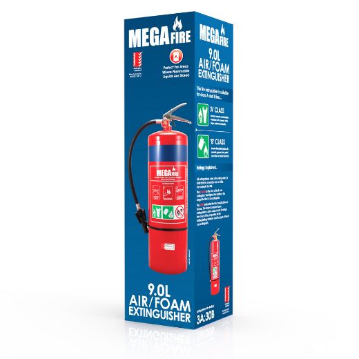 Picture of 9Lt AFFF Extinguisher c/w Wall Bracket