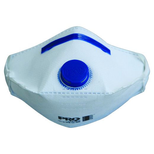 Picture of HORIZONTAL FLAT FOLD RESPIRATOR P2, WITH VALVE - BOX OF 12 MASKS