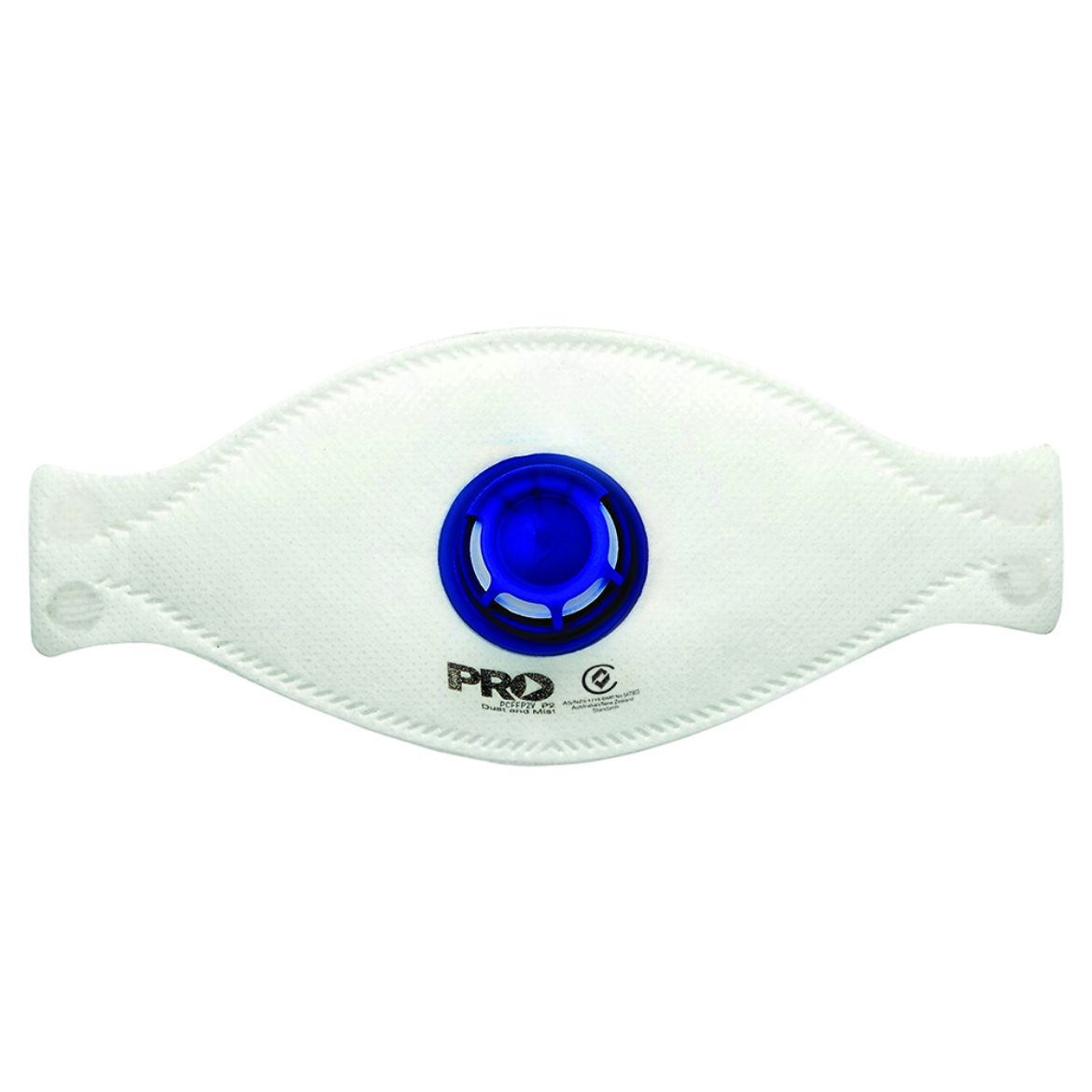 Picture of P2 FLAT FOLD VALVED RESPIRATOR - BOX 10 MASKS