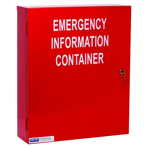 Picture of PRATT HAZMAT EMERGENCY INFORMATION CABINET 500 X 600 X 100