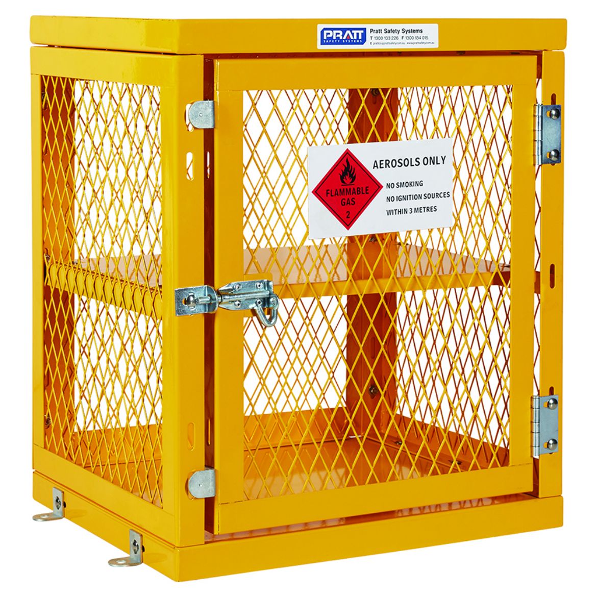Picture of PRATT AEROSOL CAGE. 2 STORAGE LEVEL UP TO 84 CANS FLAT PACKED