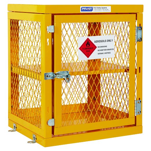 Picture of PRATT AEROSOL CAGE. 2 STORAGE LEVEL UP TO 84 CANS FLAT PACKED