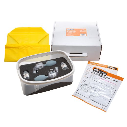 Picture of QUALITATIVE FIT TEST KIT COMPLETE, HOOD, NEBULISERS, SENSITIVITY & TEST SOLUTIONS - ONE SIZE FITS ALL
