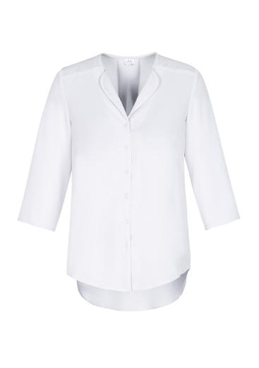 Picture of Womens Lily Longline Blouse 3/4 Sleeve