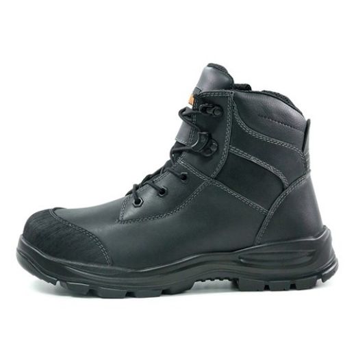 Picture of TOR LACE UP SAFETY BOOT WITH ZIP BLACK