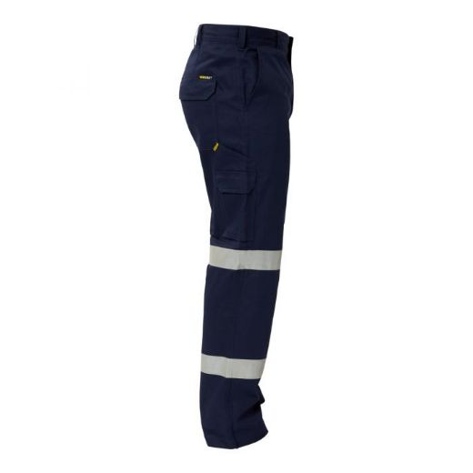 Picture of WORKCRAFT BIO MOTION TAPE  MID-WIGHT CARGO COTTON DRILL TROUSER