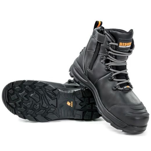 Picture of XT ANKLE LACE UP BOOT WITH ZIP BLACK