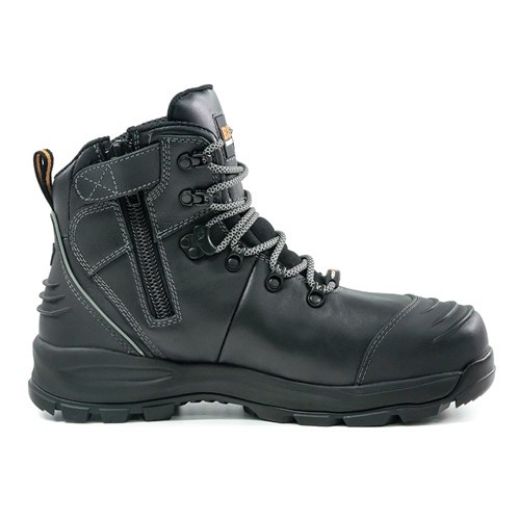 Picture of XT ANKLE LACE UP BOOT WITH ZIP BLACK
