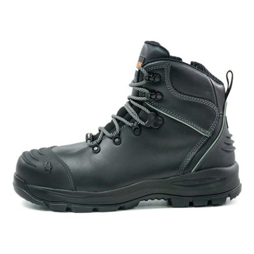Picture of XT ANKLE LACE UP BOOT WITH ZIP BLACK