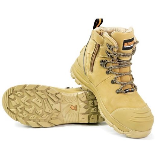 Picture of XT ANKLE LACE UP BOOT WITH ZIP WHEAT